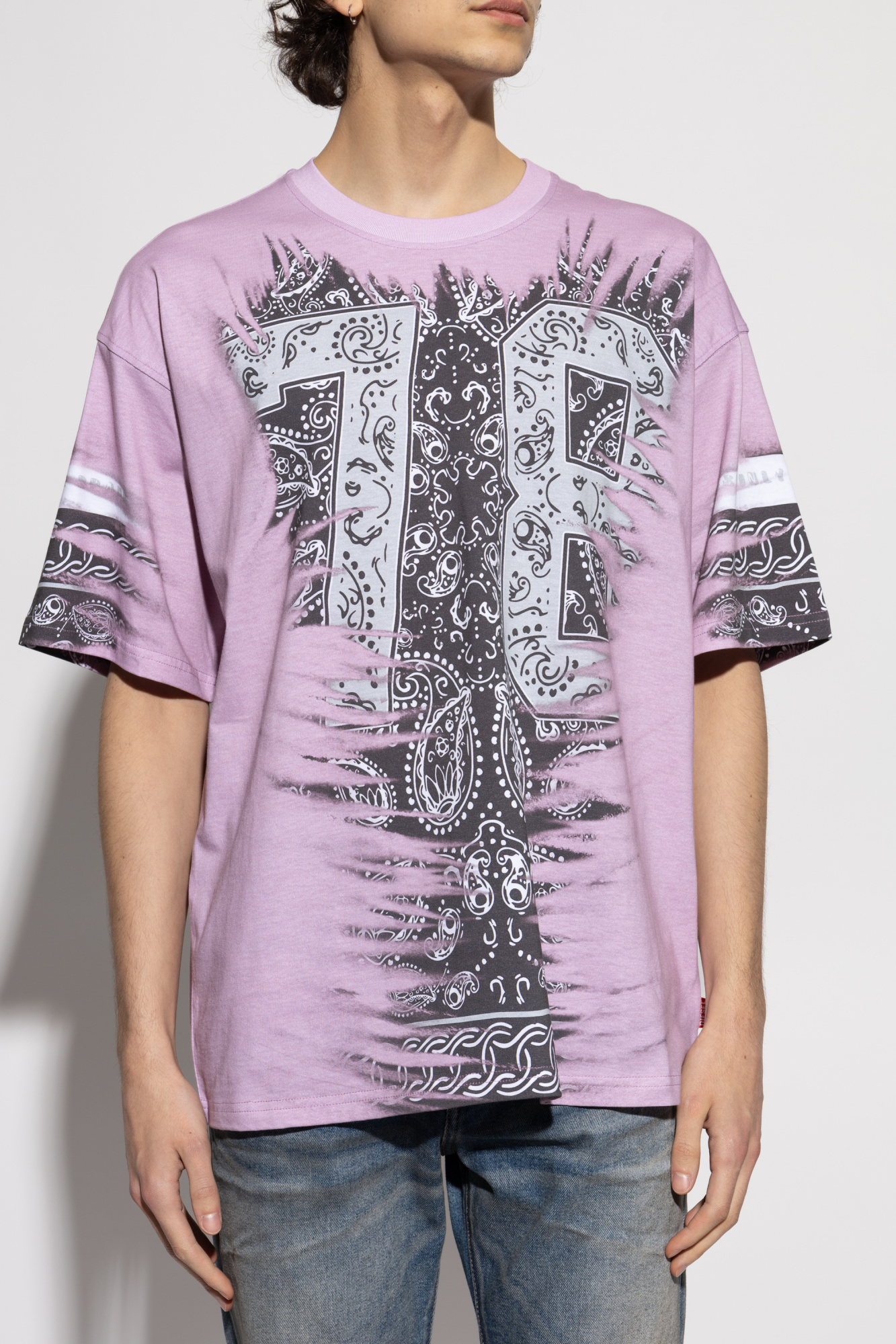 Pink T-shirt T-BOXT-78-R1 Diesel - Vitkac Italy